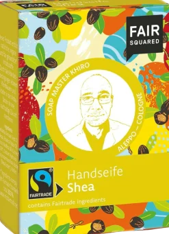 Fairtrade Shea Hand Soap Anniversary Edition, 80 g