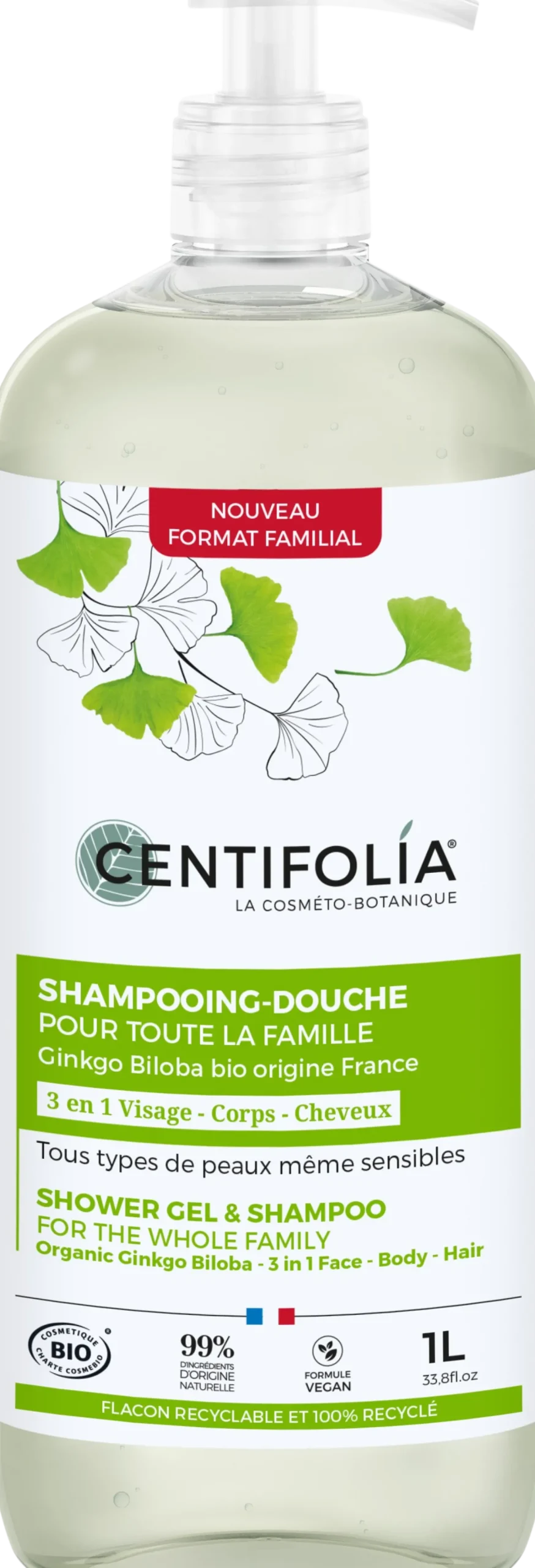 Family 3in1 Shower Gel & Shampoo, 1 L
