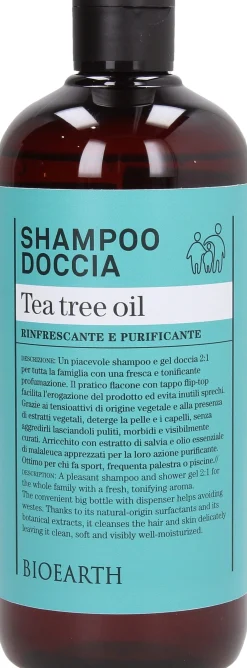 Family Shampoo Doccia Tea Tree Oil, 500 ml