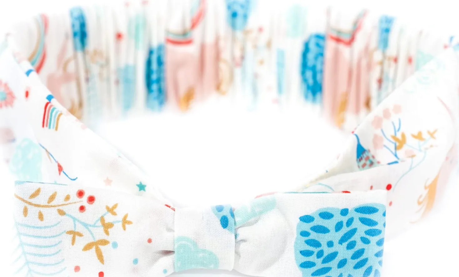 Fascia in Raso di Cotone Bio Unicorn Valley