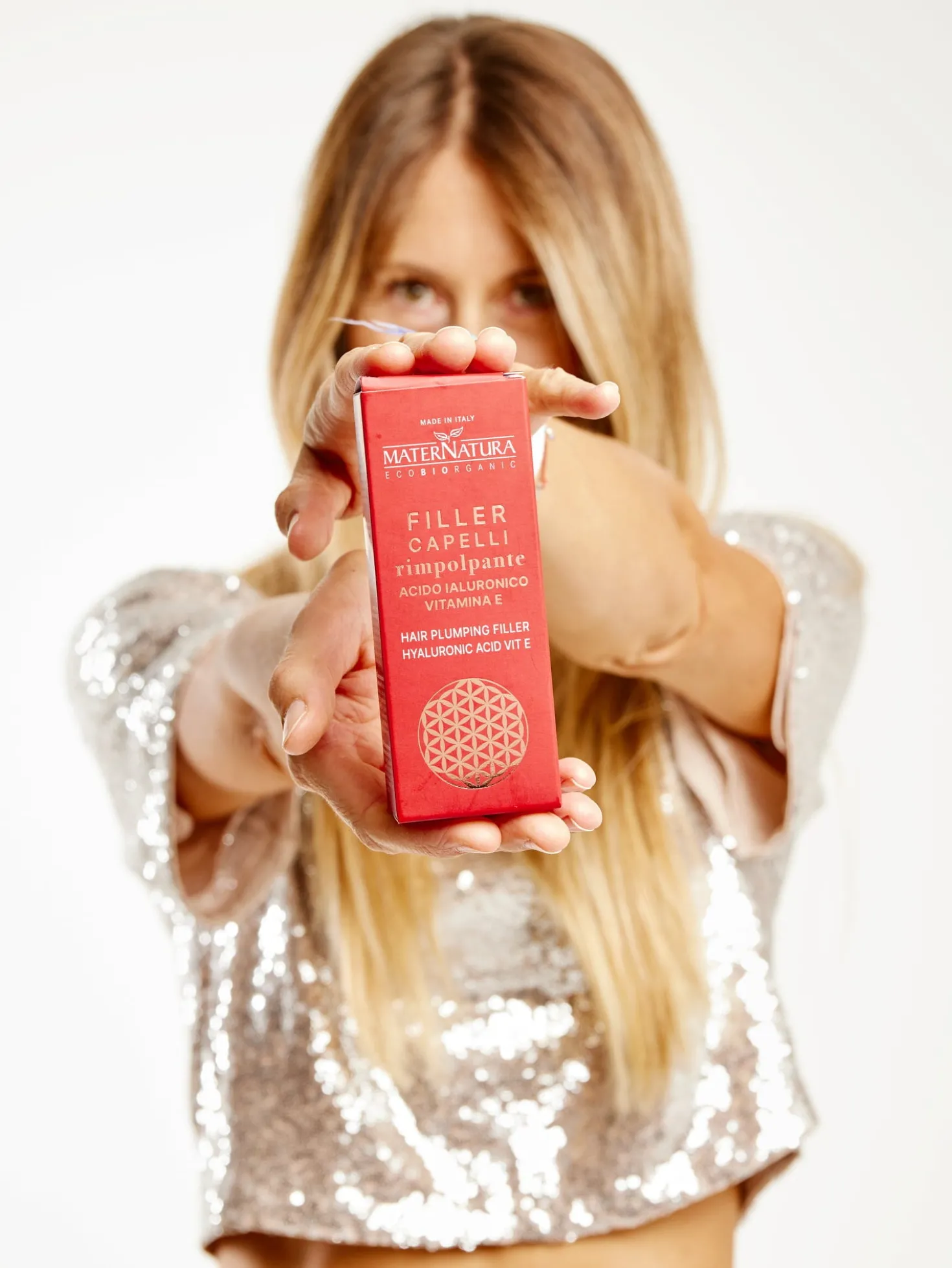 Filler Capelli Rimpolpante all'Acido Ialuronico e Vitamina E, 50 ml