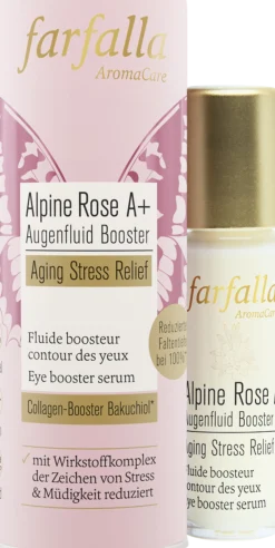 Fluido Occhi Booster Antiage Rosa Alpina e Vitamina A+, 10 ml