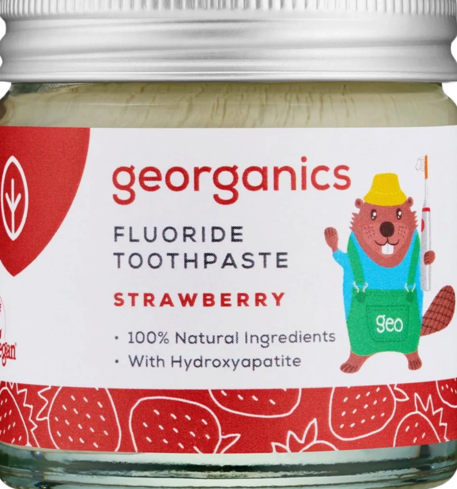 Fluoride Toothpaste Strawberry, 60 ml