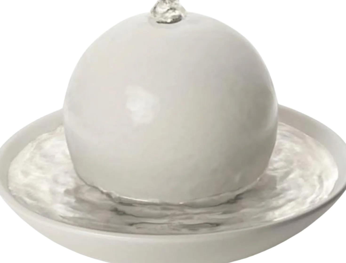 Fontana Rondo, bianco opaco
