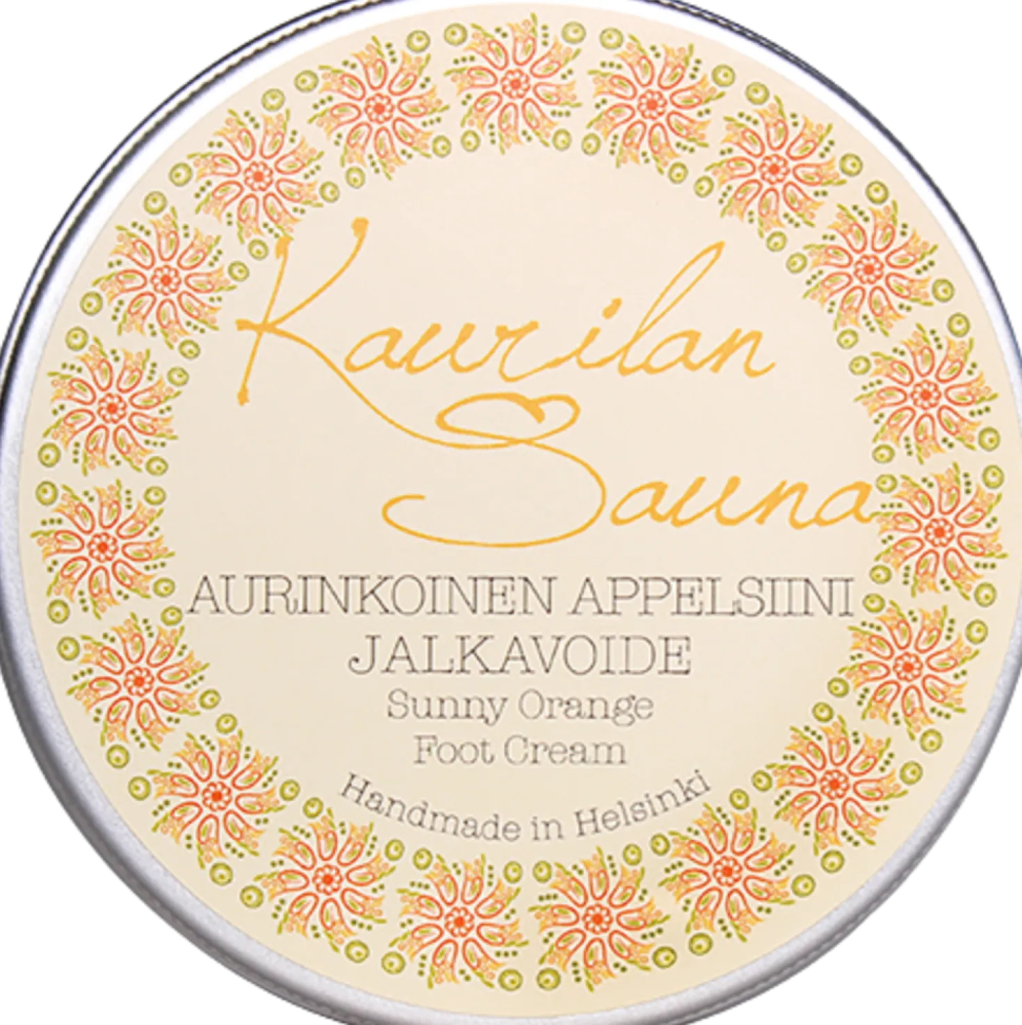 Foot Cream, Sunny Orange (125 g)