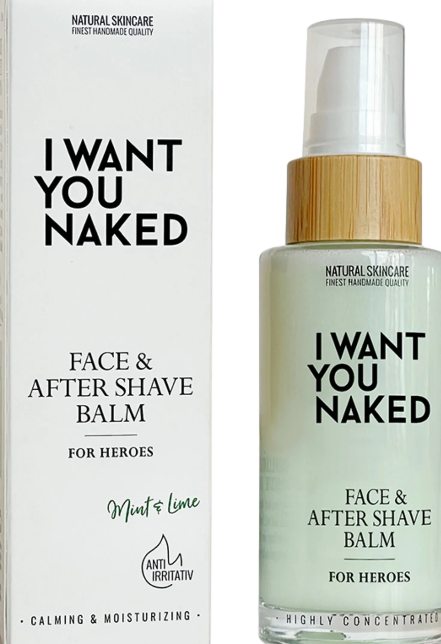 For Heroes Face & After Shave Balm, 50 ml