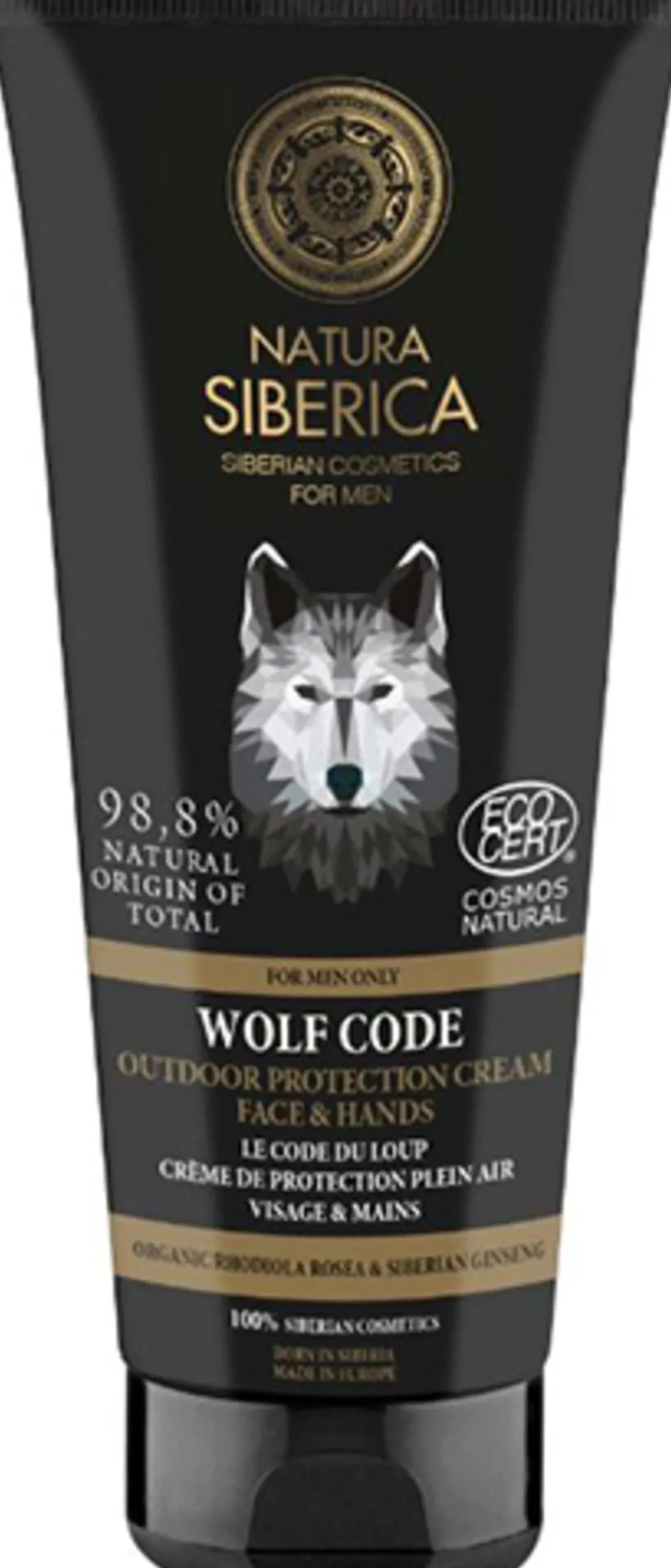 For Men Only WOLF CODE Outdoor Protection Cream Face & Hands, 80 ml