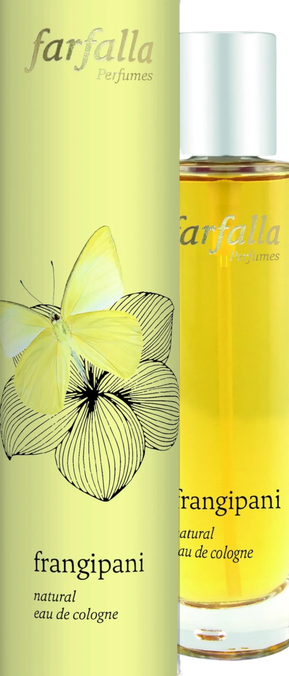 Frangipani Natural Eau de Cologne, 50 ml