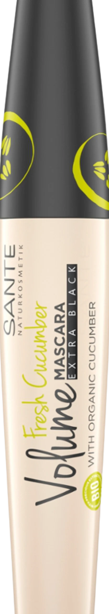 Fresh Cucumber Volume Mascara Extra Black, 12 ml