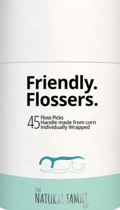 Friendly. Flossers. Floss Picks, 45 pezzi