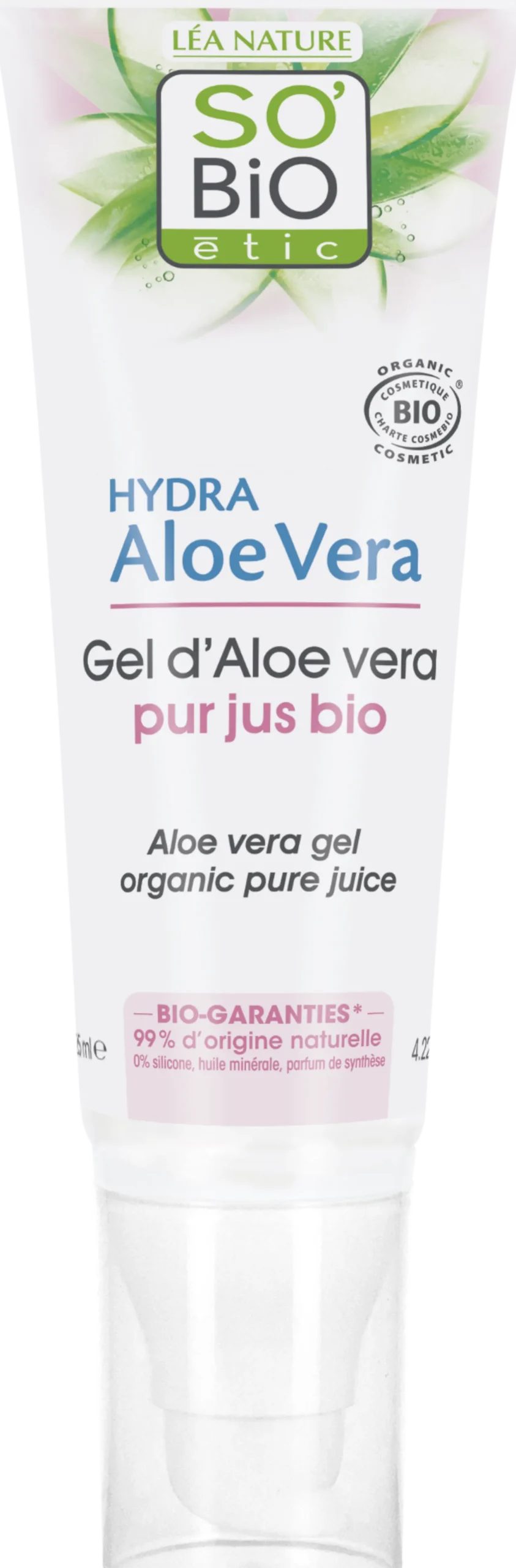 Gel all'Aloe Vera, 125 ml