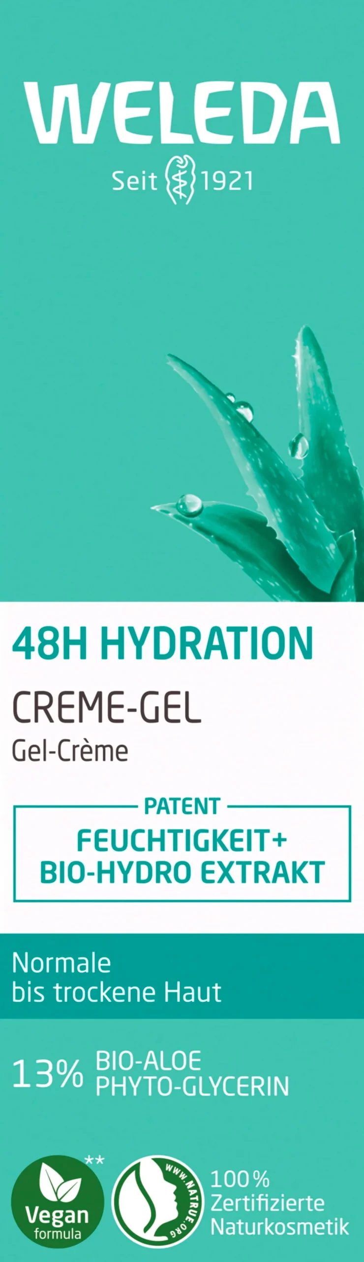 Gel-Crema Idratante 48h, 30 ml