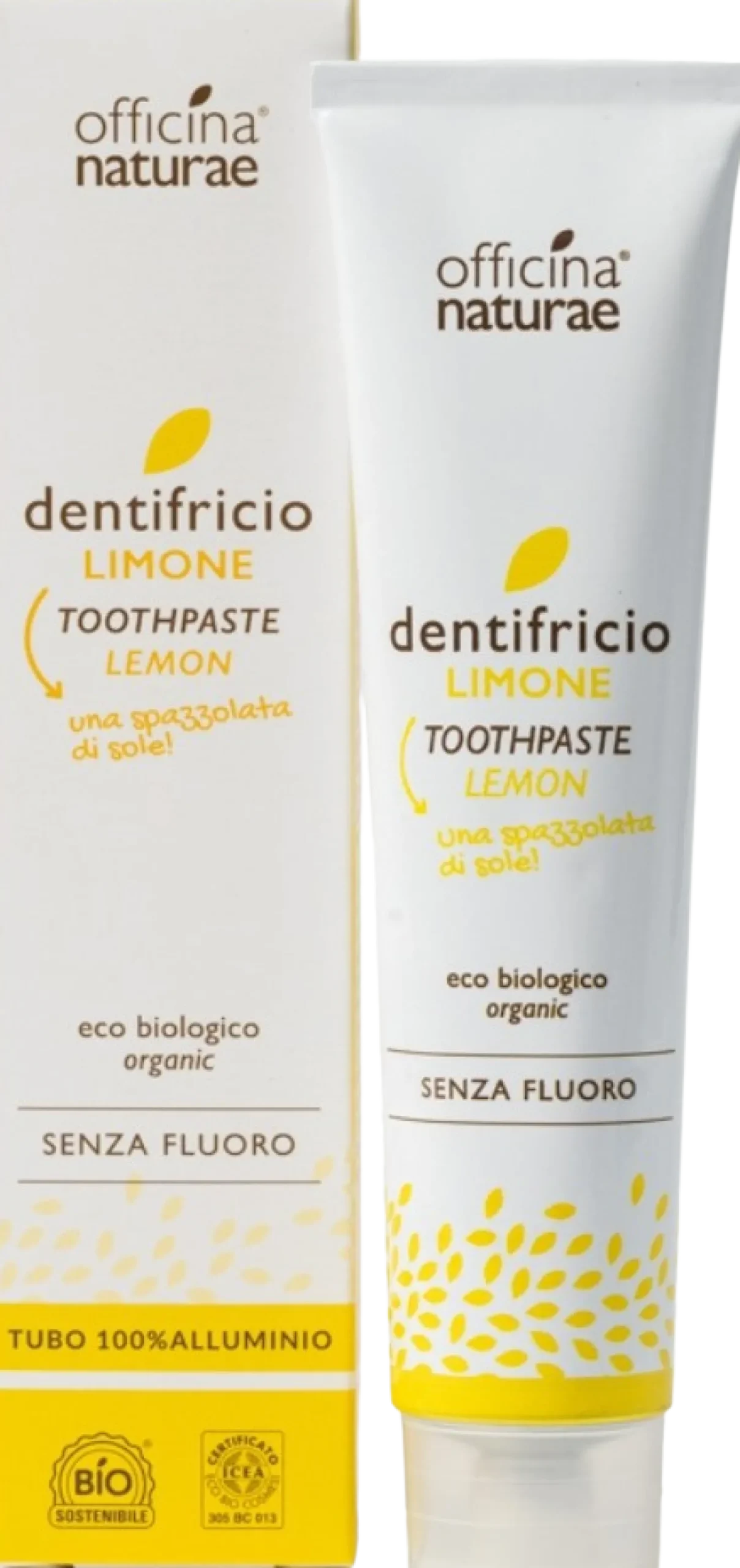 Gel Dentifricio Naturale al Limone, 75 ml