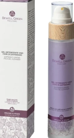 Gel Detergente Viso ai Fiori di Zafferano, 100 ml