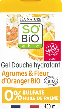 Gel Doccia Agrumi e Fiori d'Arancio, 450 ml