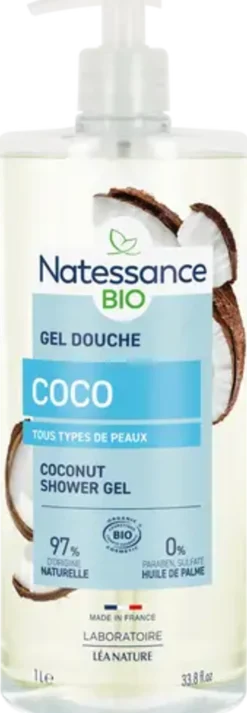 Gel Doccia all'Acqua di Cocco, 1 L