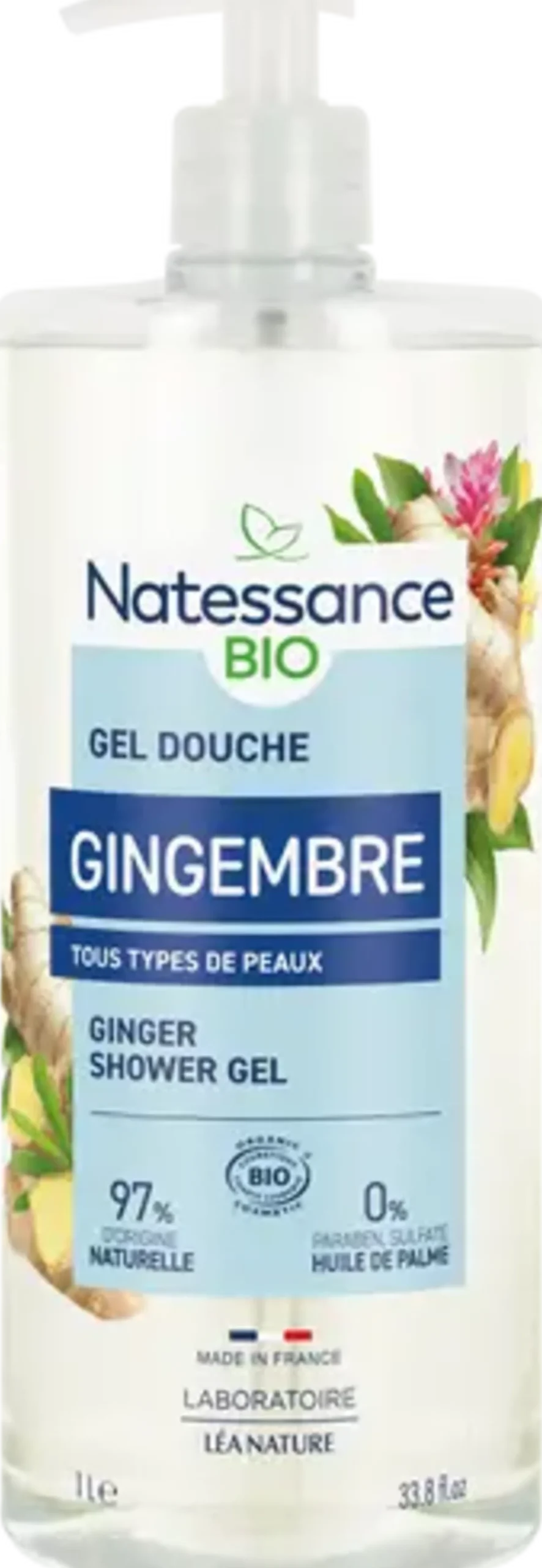 Gel Doccia allo Zenzero, 1 L