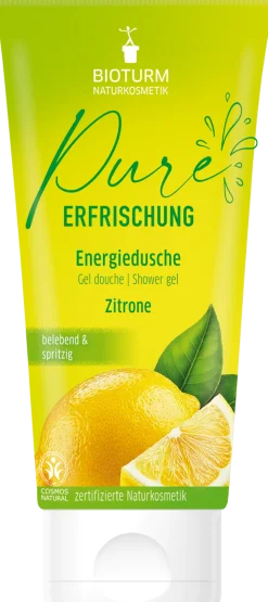 Gel Doccia Energizzante Pure Refreshment al Limone, 200 ml