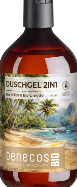 Gel Doccia 2 in 1 Summer Edition - Cocco e Lime Bio, 500 ml