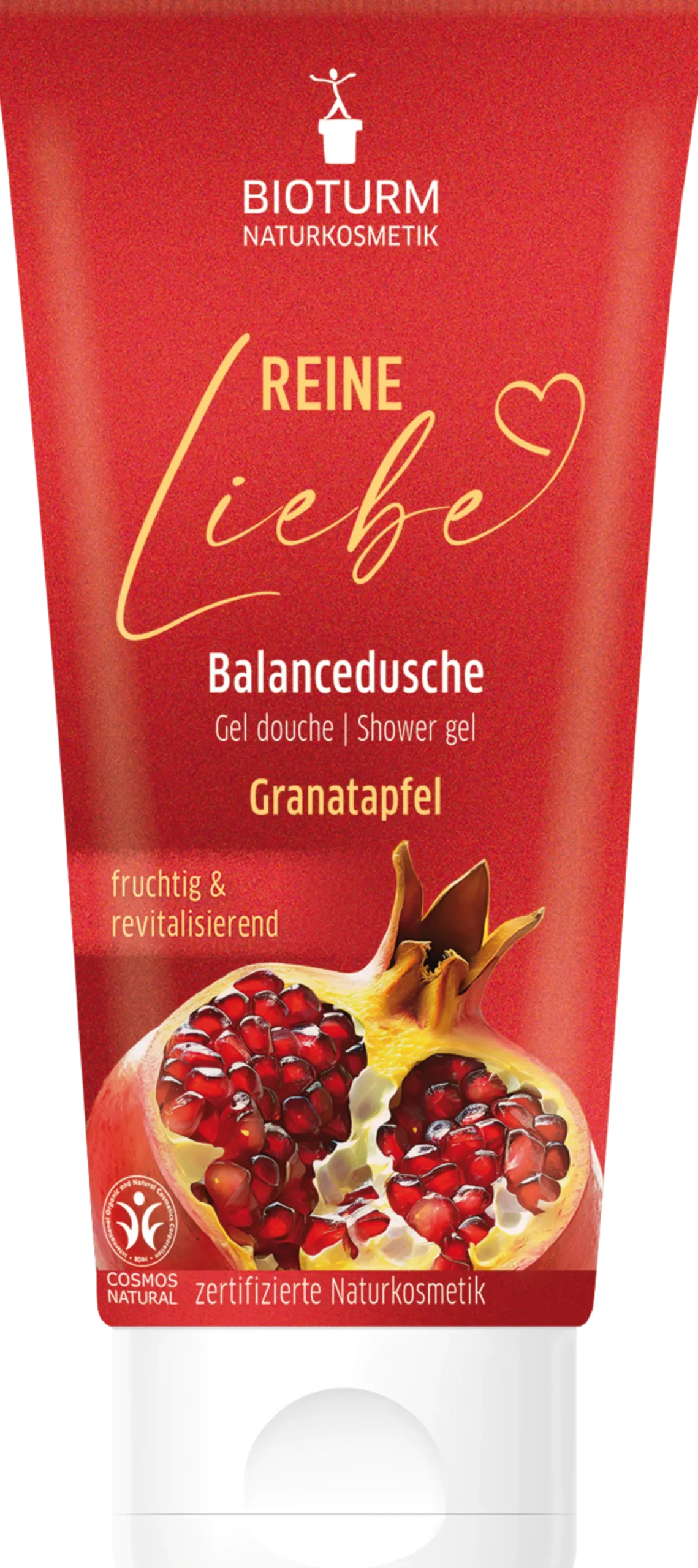 Gel Doccia Riequilibrante Pure Love al Melograno, 200 ml