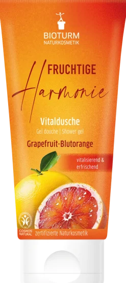 Gel Doccia Rivitalizzante Fruity Harmony al Pompelmo e Arancia Rossa, 200 ml
