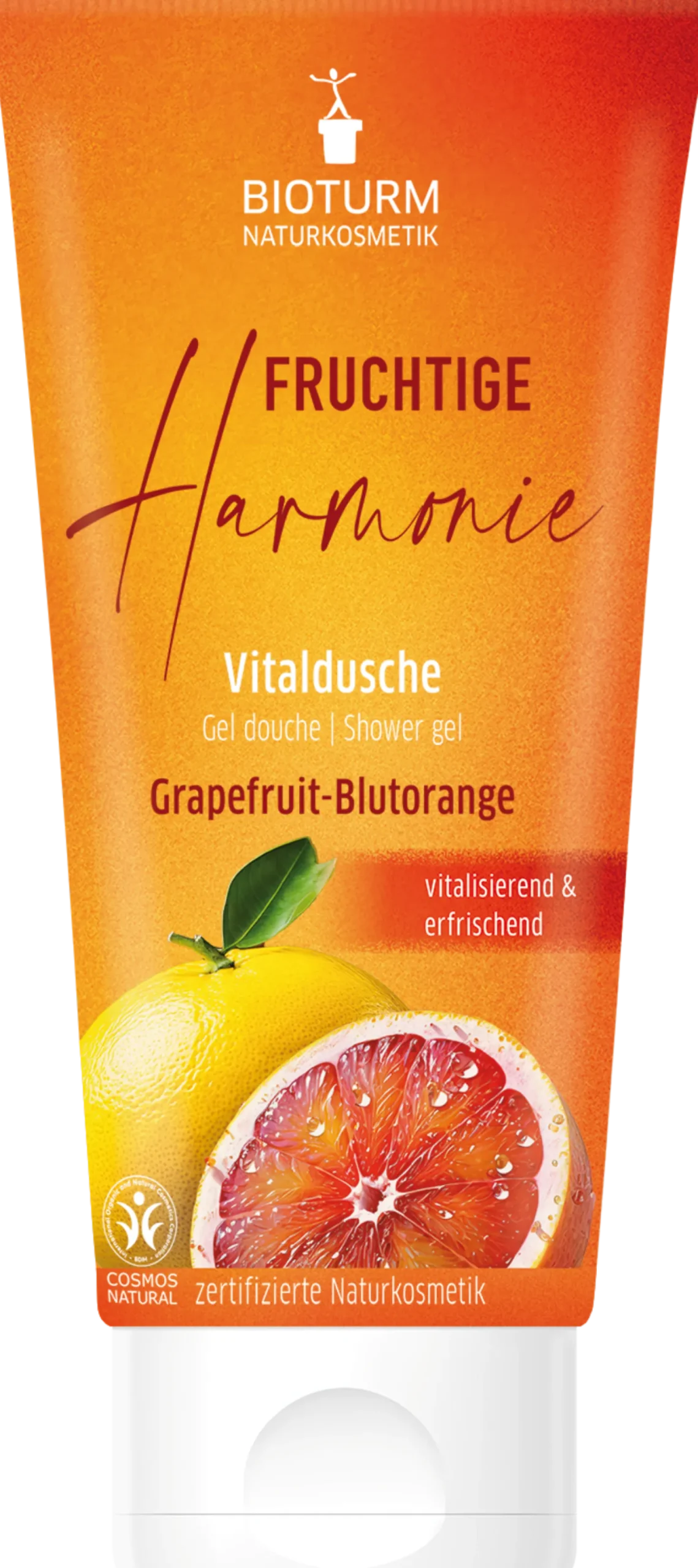 Gel Doccia Rivitalizzante Fruity Harmony al Pompelmo e Arancia Rossa, 200 ml