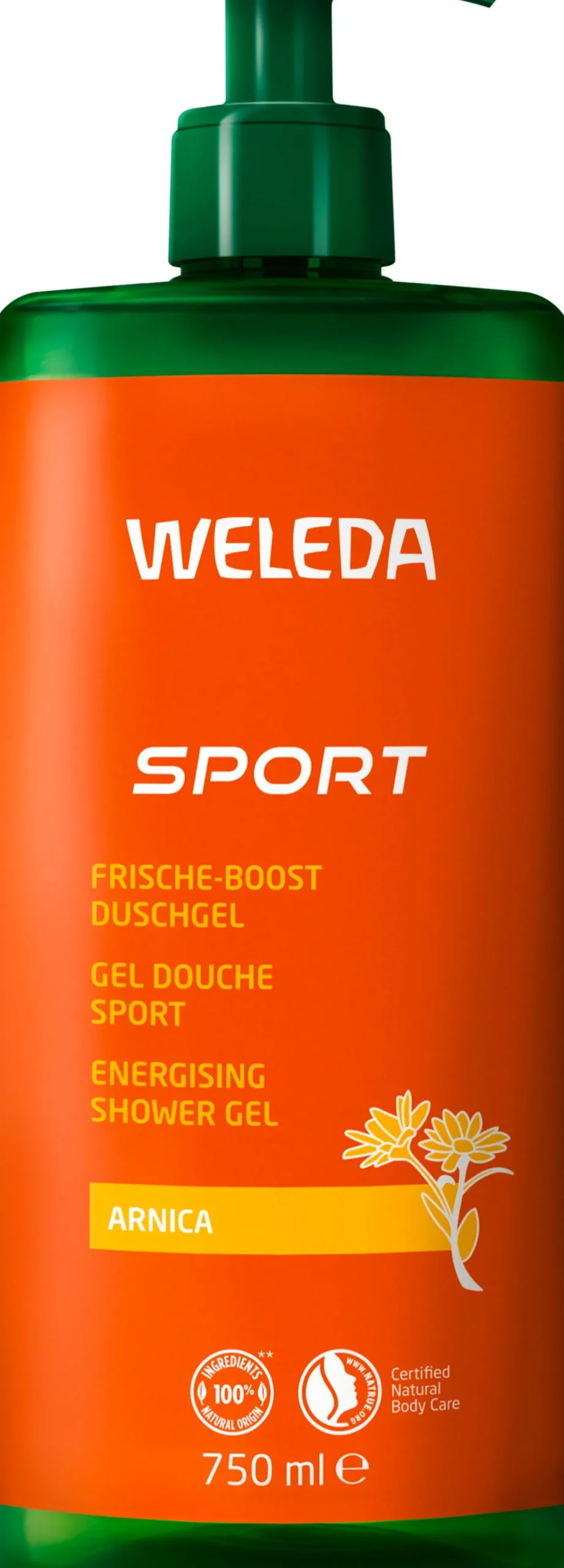 Gel Doccia Sport Energizzante, 750 ml