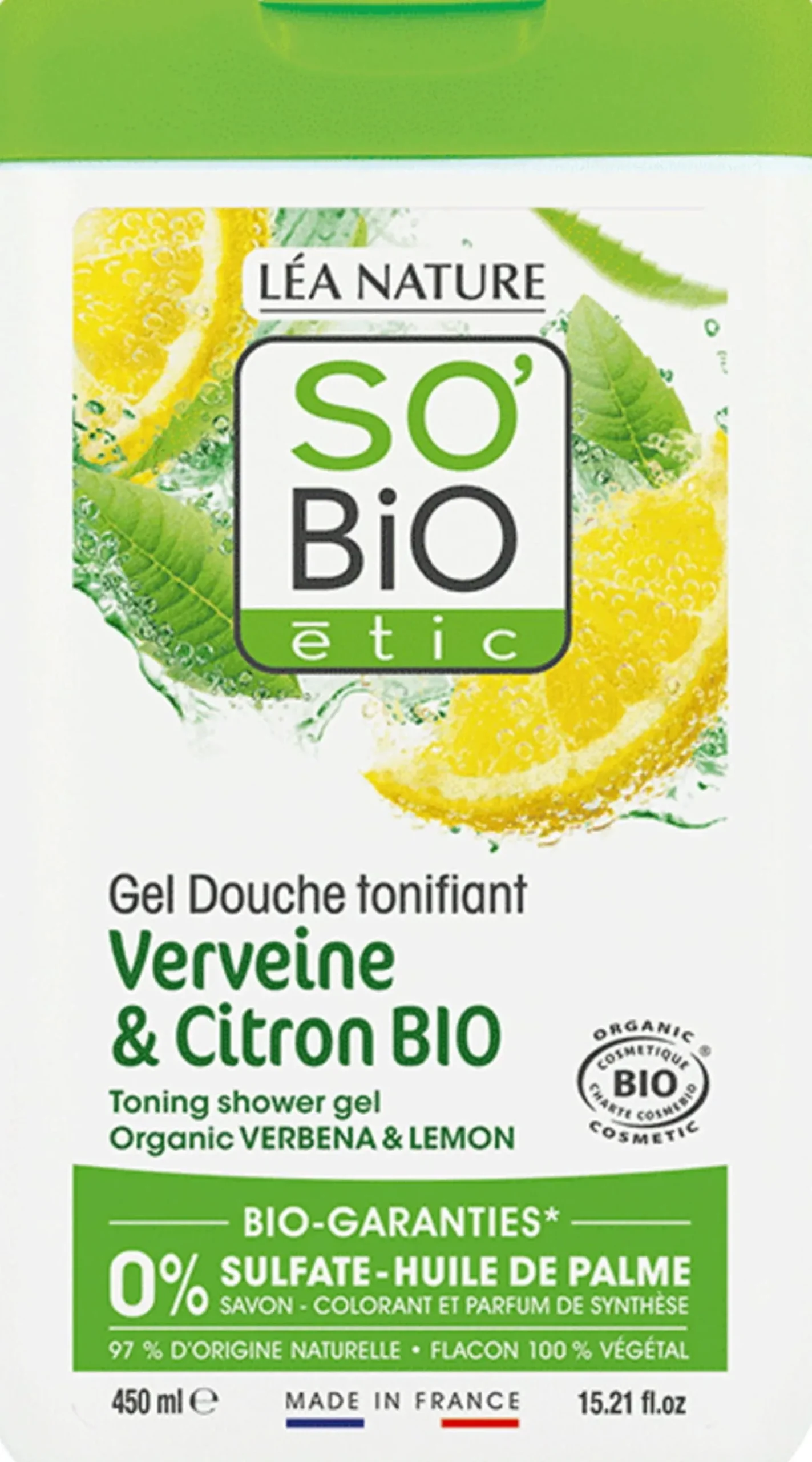 Gel Doccia Verbena & Limone, 450 ml