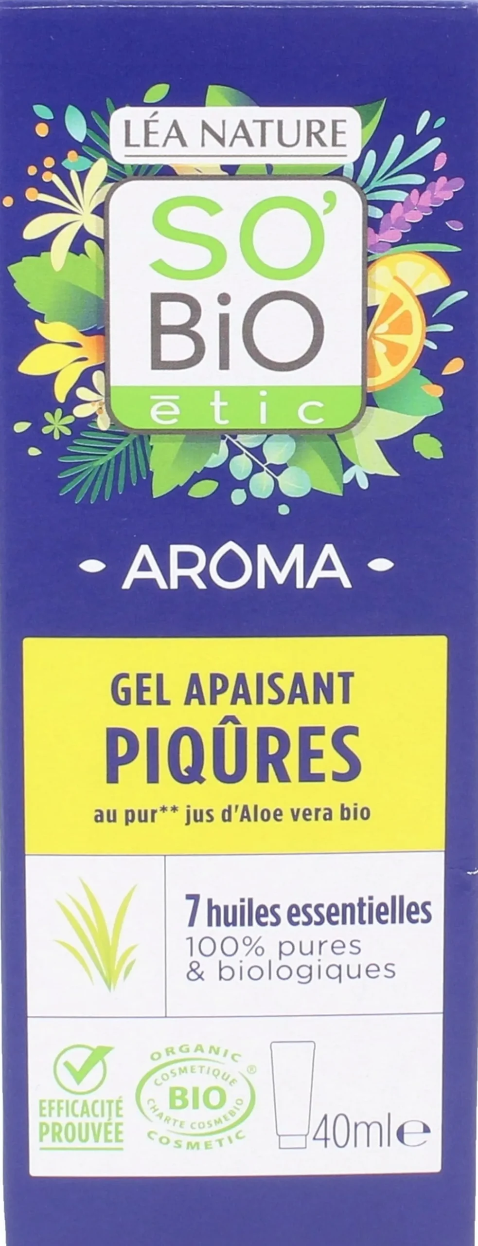 Gel Lenitivo "Piqûres", 40 ml