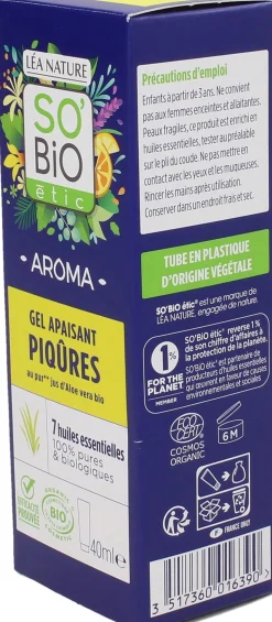 Gel Lenitivo "Piqûres", 40 ml