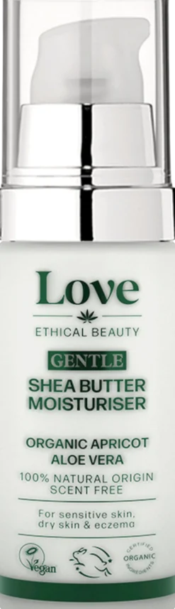 Gentle Sheabutter Moisturiser, 30 g