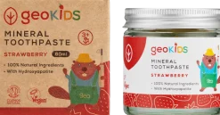 geoKIDS Mineral Toothpaste Strawberry & Hydroxyapatite, 50 ml