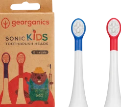 geoKIDS Sonic Toothbrush Heads, 2 pezzi