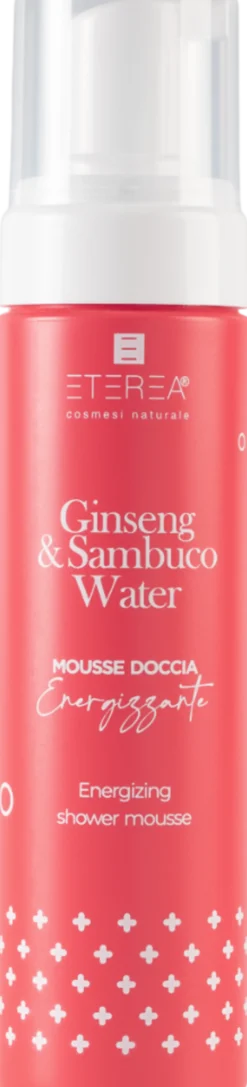 Ginseng & Sambuco Water Mousse Doccia Energizzante, 200 ml