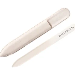 Glass Nail File, Beige