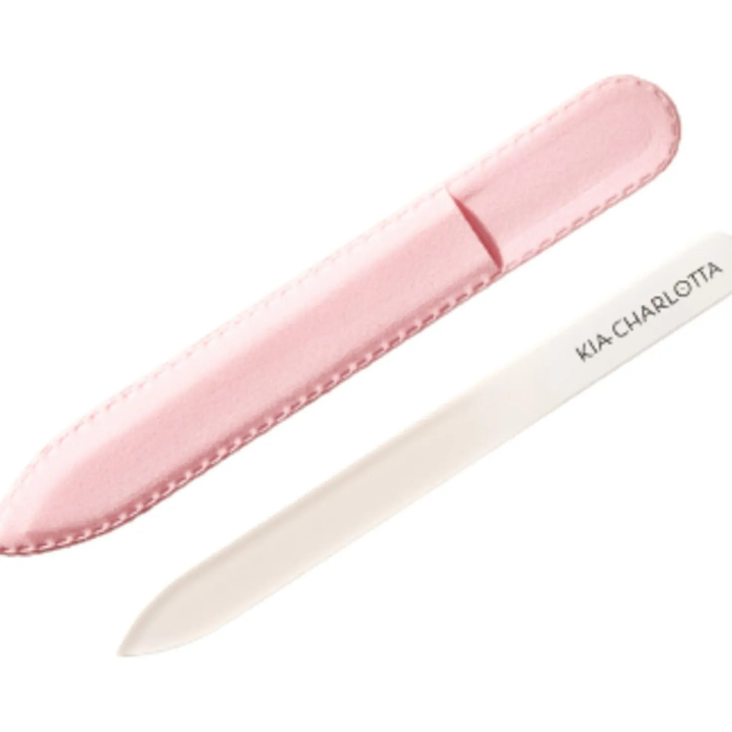 Glass Nail File, Beige