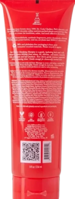 Glossy Locks Sour Cherry Clarifying Shampoo, 236 ml