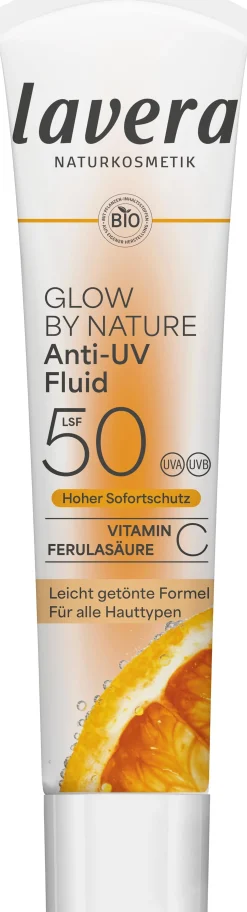 Glow by Nature Anti-UV Fluid SPF 50, 40 ml