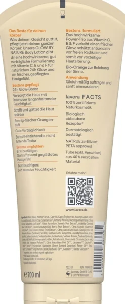 Glow by Nature Lozione Corpo, 200 ml