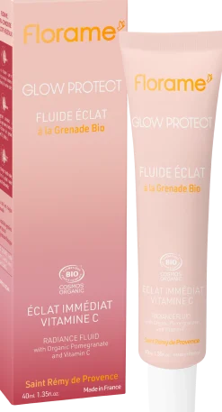Glow Protect - Fluido Illuminante al Melograno e Vitamina C, 40 ml