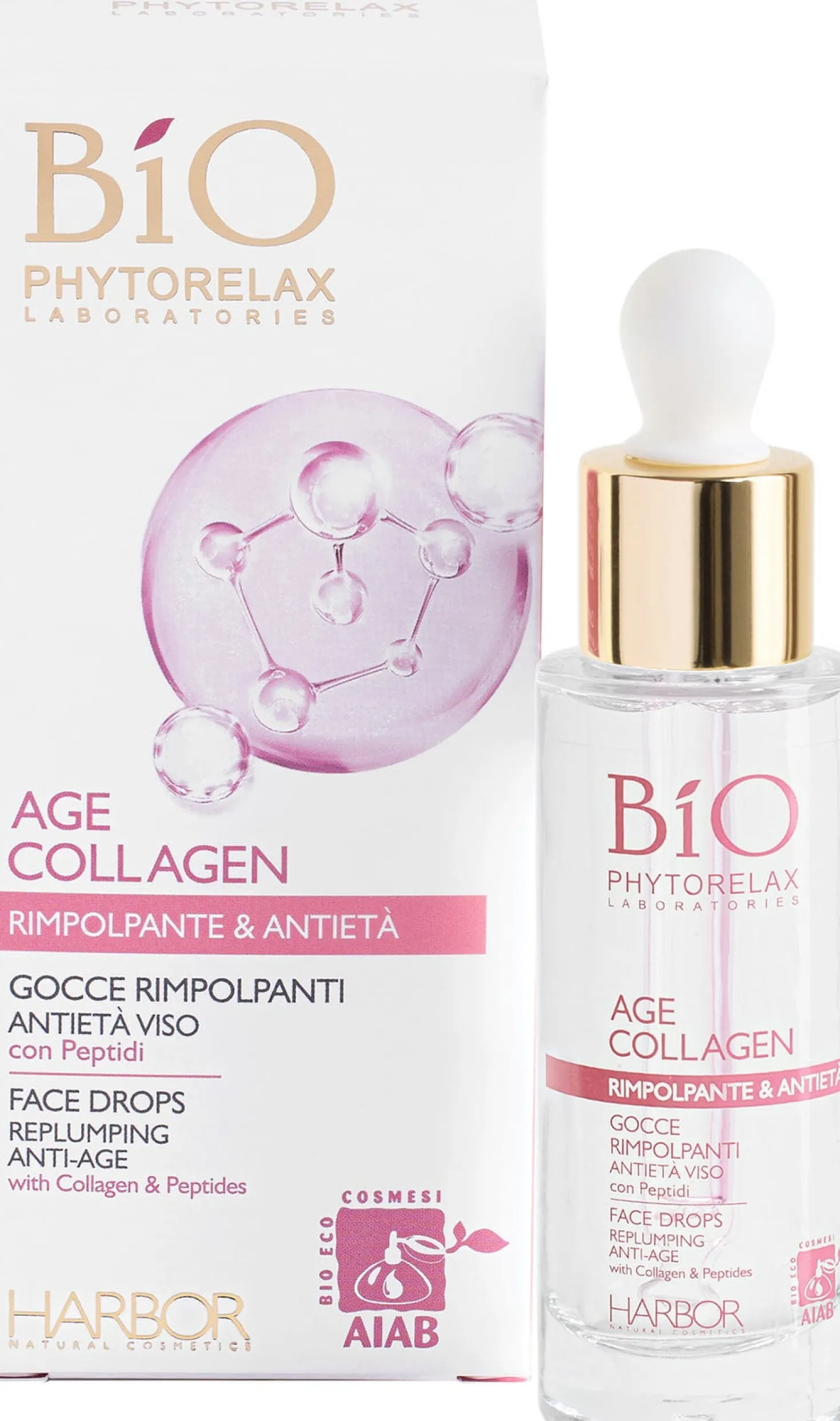 Gocce Rimpolpanti Antietà Viso - Age Collagen, 30 ml