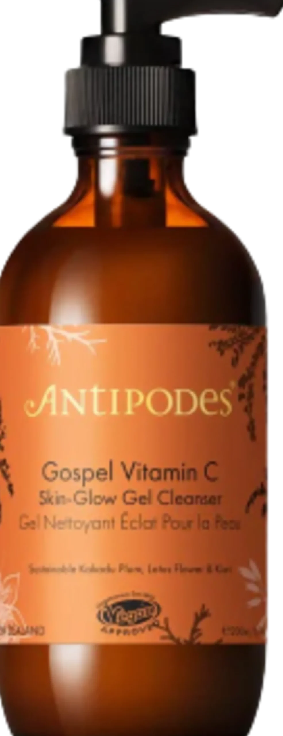 Gospel Vitamin C Skin-Glow Gel Cleanser, 200 ml
