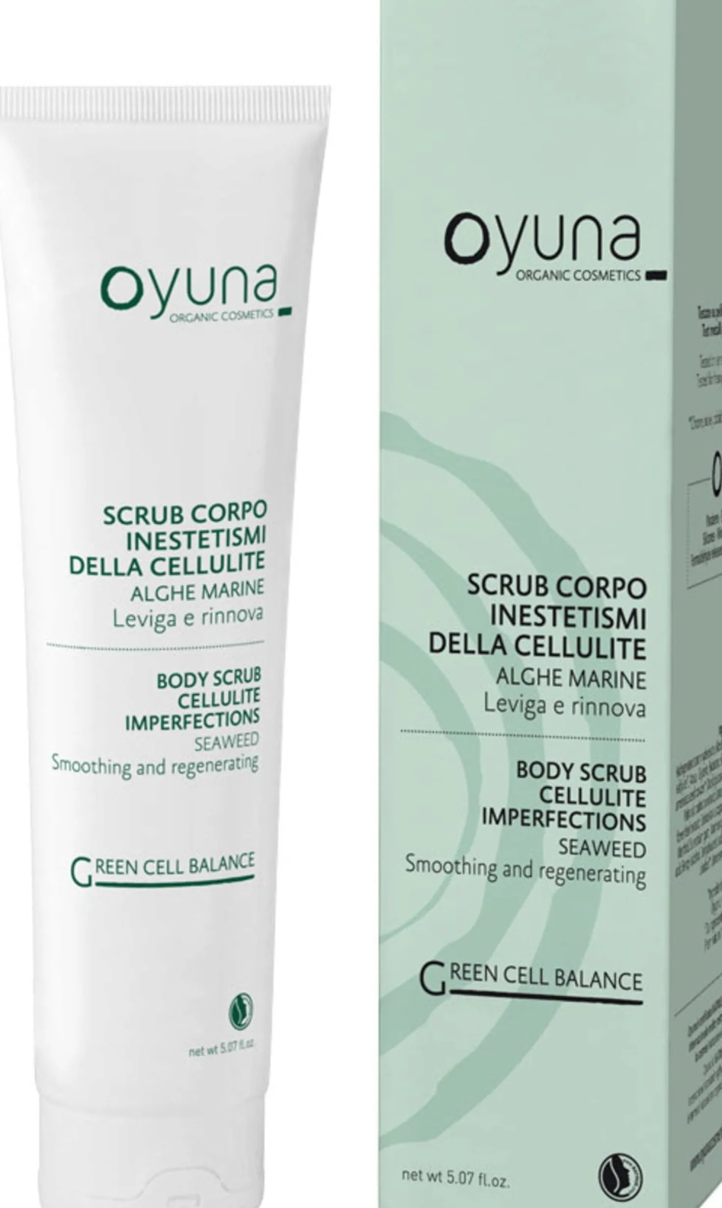 Green Cell Scrub Corpo Inestetismi della Cellulite, 150 ml