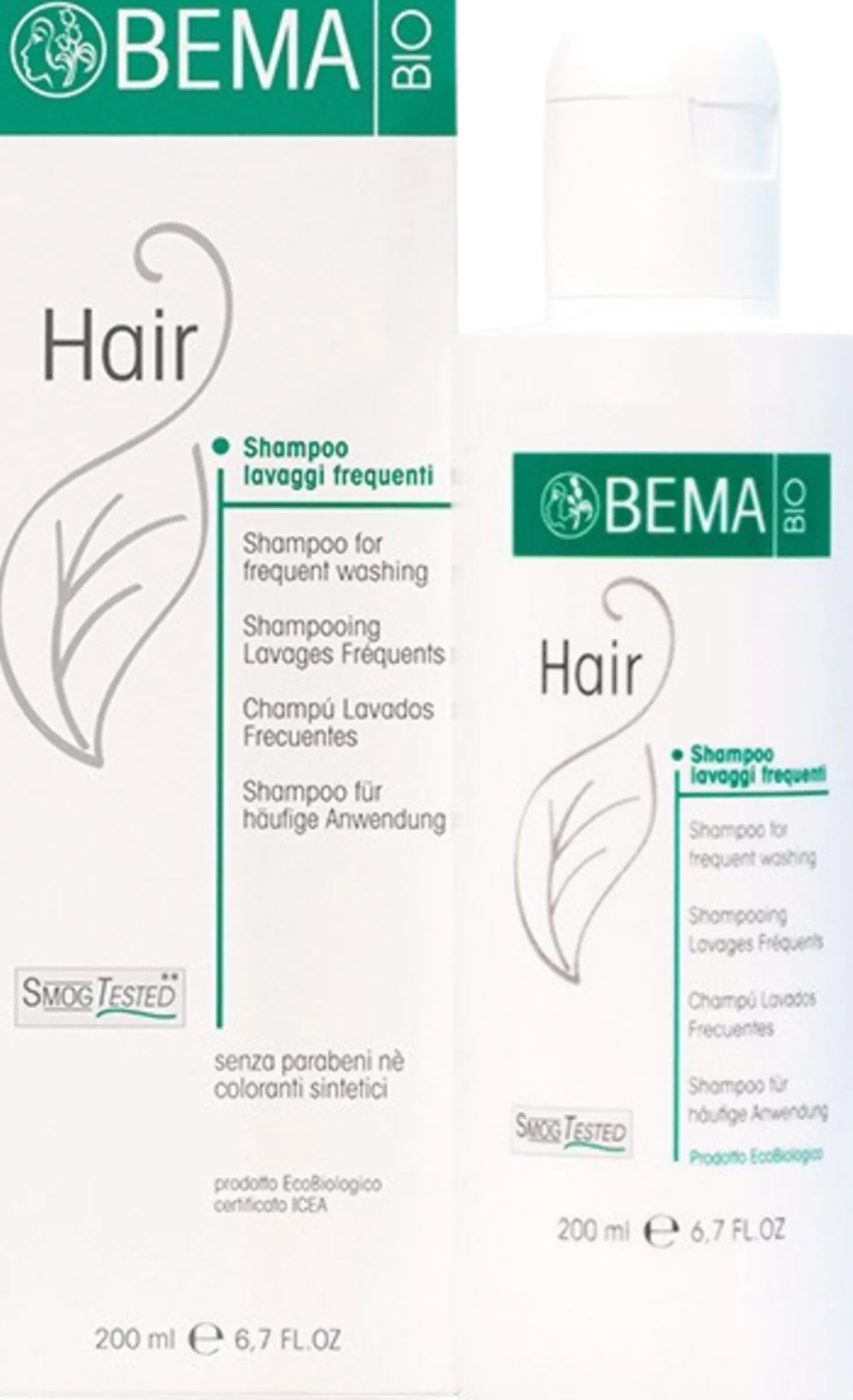Hair Shampoo Lavaggi Frequenti, 200 ml