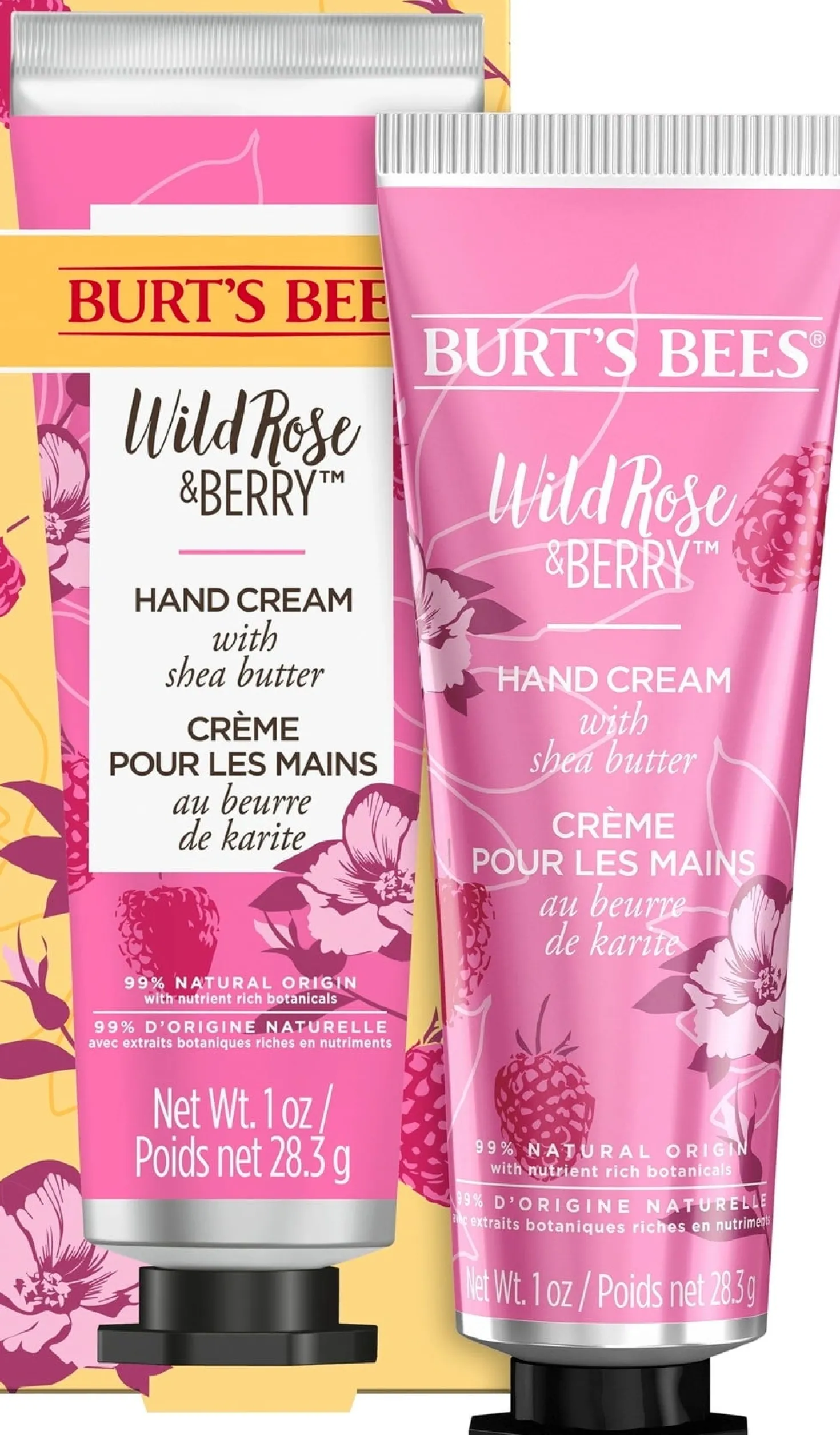 Hand Cream, Wild Rose & Berry (28,30 g)