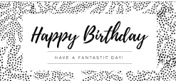 Happy Birthday! - Buono Regalo, 1 pz.