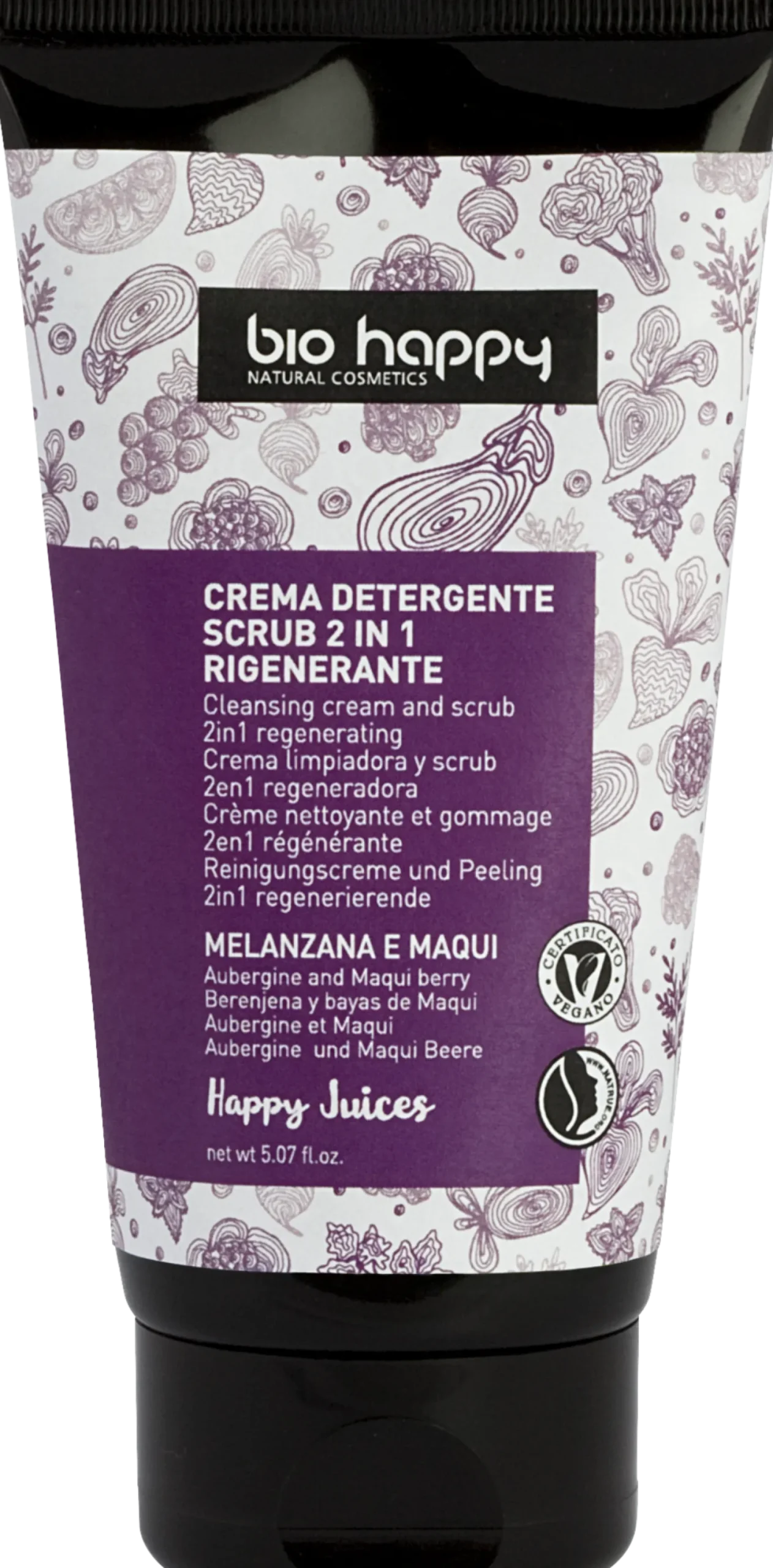 Happy Juices Crema Detergente Scrub 2in1, 150 ml