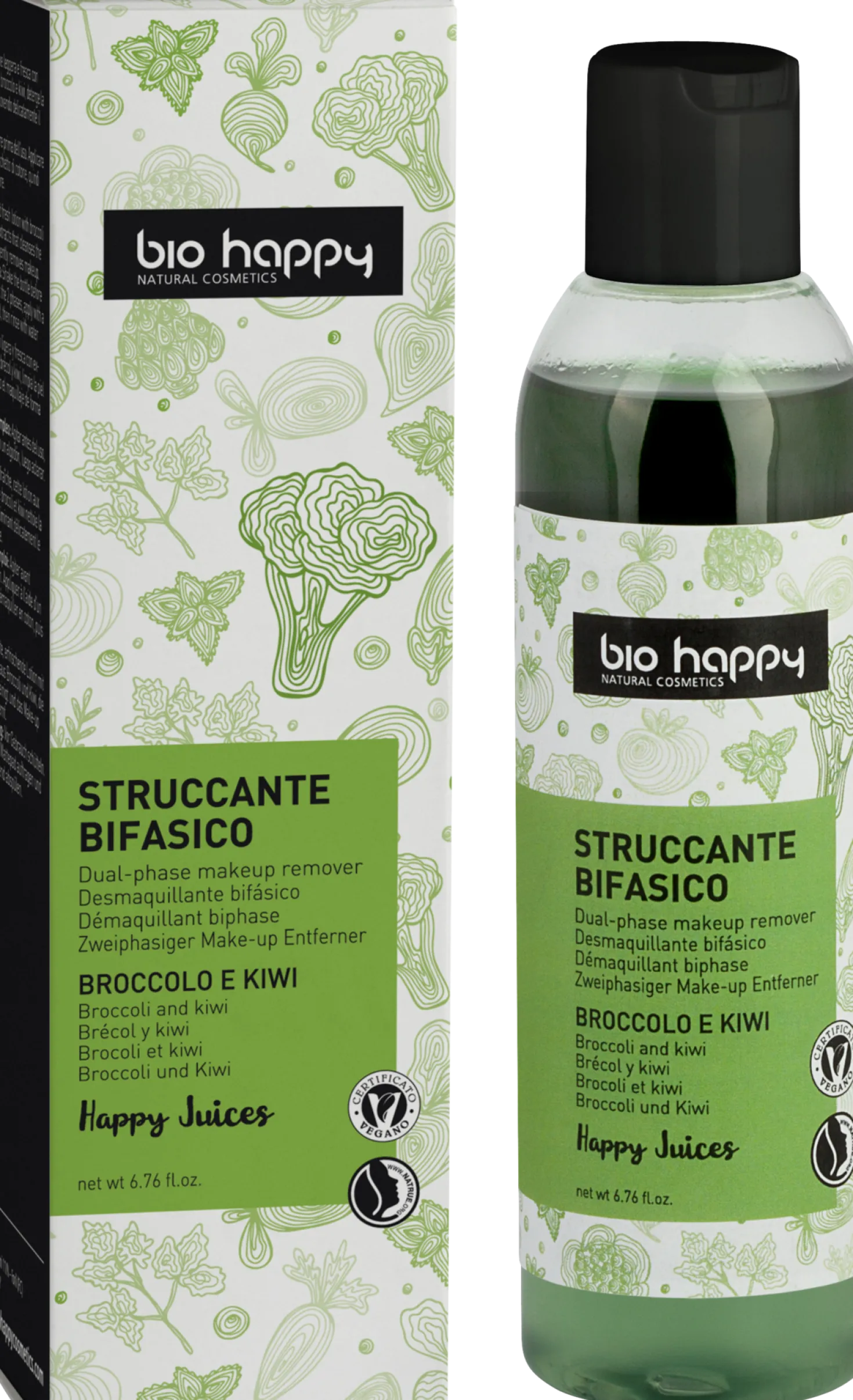 Happy Juices Struccante Bifasico, 200 ml