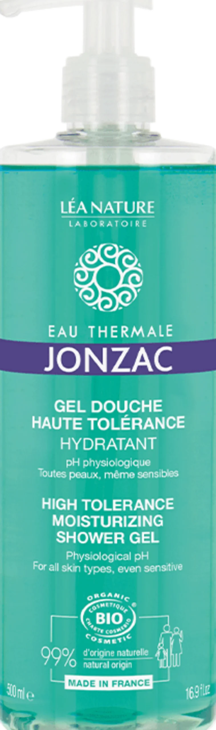 High Tolerance Moisturizing Shower Gel, 500 ml