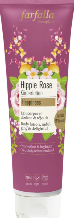 Hippie Rose - Lozione per il Corpo alla Rosa, 150 ml